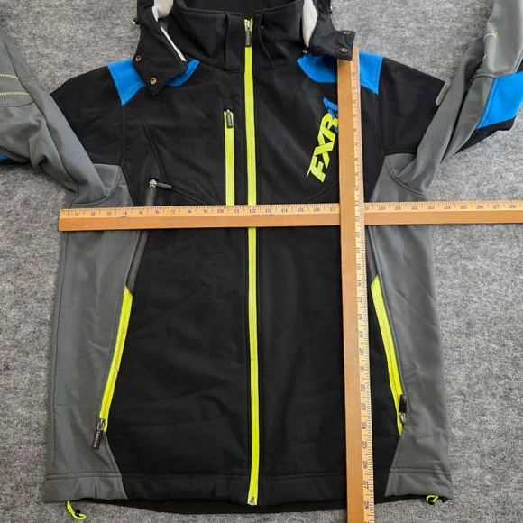 Men's Black and Blue Jacket - Picture 10 of 15